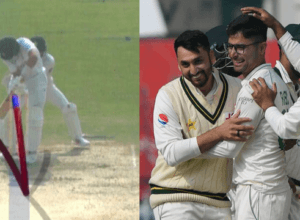 Abrar's mystery spin blew Root's senses, Root could not even move the ball like this, Babar created a sensation by DRS