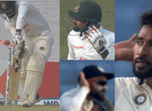 Siraj created sensation by bold Liton Das, Virat Kohli enjoyed