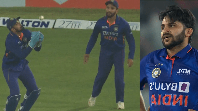 D48CE6C0-726D-4EFB-A972-FA67C92BC895 Team India lost the match by a missed catch by Lokesh Rahul, Rajat Patidar could have taken the catch!