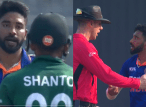 The war of words started in the live match between Mohammad Siraj and Nazmul, know what was Manjra