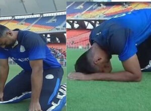Jaidev Unadkat became emotional after the victory, first bowed down on the field, then hugged Rituraj and showed his big heart