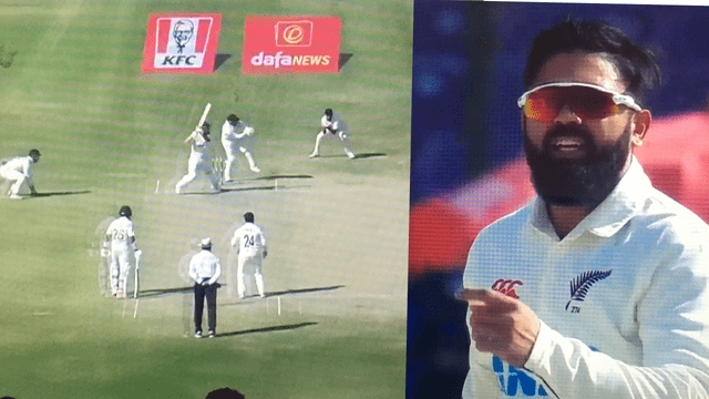 CRICCRANK - 2023-01-03T161151.449 Ijaz showed stars in the day by OUT Shan Maqsood, OUT in the process of making Test T20