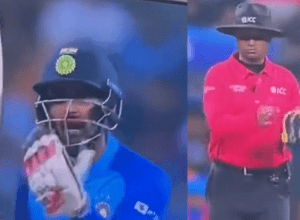 Deepak Hooda lost his temper in the live match, broke his saree for not giving wide ball!