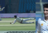 Abrar took a possible catch with one hand on Naseem Shah's stormy ball, showed stars in the day to Latham