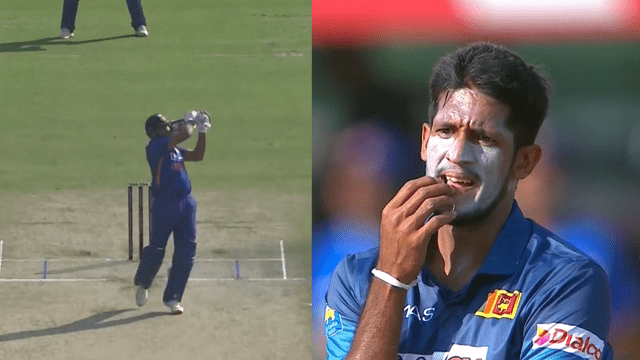 CRICCRANK - 2023-01-10T183829.588 Fearless Rohit Sharma made ODI T20, monster six blew away Kasun Rajitha's senses