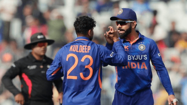 Kuldeep became a puzzle for Sri Lanka, even DRS did not save Mendis's wicket, LBW on a wonderful ball