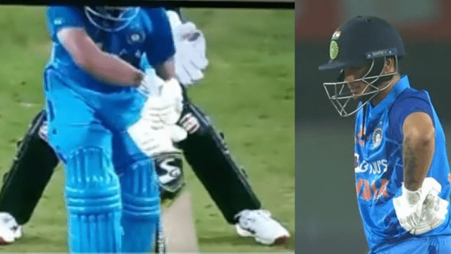 CRICCRANK - 2023-01-27T213044.981 Ishaan Kishan bowled on Bracewell's magic ball, Ishaan could not even move