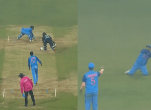 Helpless Chapman was run out in front of Kuldeep Yadav's cheetah, did all the work even after fumbling