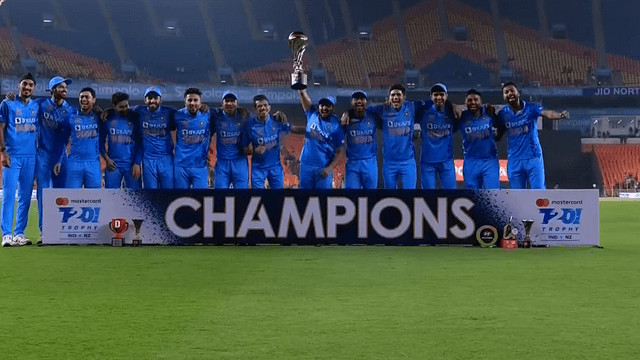 INDVSNZ: Shubman Gill-Rahul Tripathi's blast, India crushed NZ by 168 runs, these 4 players became rich, India won the series by 2/1