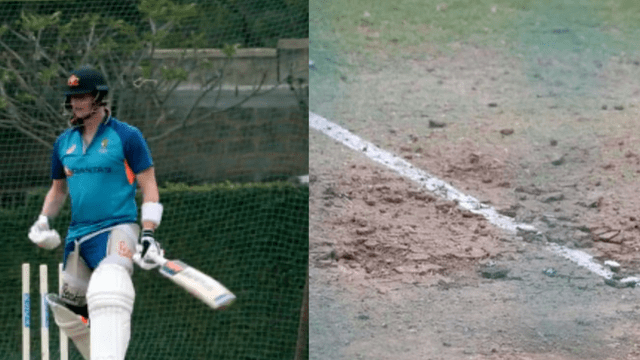 CRICCRANK - 2023-02-03T195532.725 INDvsAUS: In the practice match to break the trap of Indian spinners, Australia dug the pitch, took the help of India's mystery spinner, the reason is mind-blowing