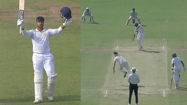 CRICCRANK - 2023-02-08T205547.266 Ranji Trophy: Yearning for entry in Team India, this player created havoc, hit 50 runs in 12 balls, 110 not out