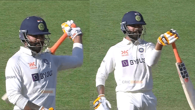 CRICCRANK - 2023-02-10T174511.158 IND vs AUS: Jadeja scored his 18th Test century, showed sword fighting celebration, video went viral