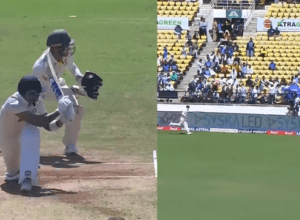 Suryakumar first stopped and then hit, started Test career with fours sitting on his knees