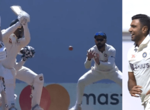 Usman Khawaja got caught on Ashwin's magical ball, Virat did the job by taking a catch in the slip