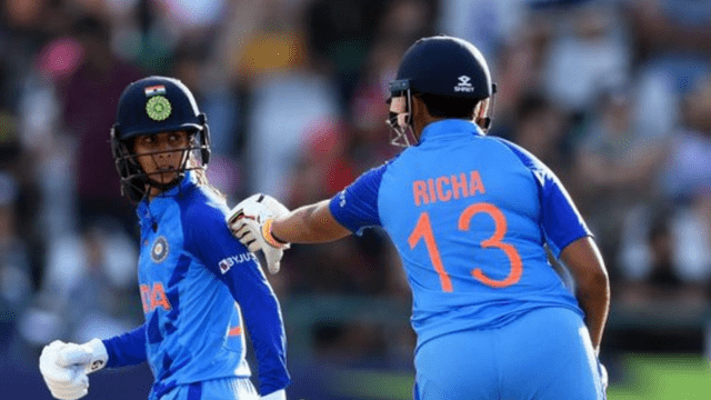 IND vs PAK: Jemima-Richa Ghosh created havoc, crushed Pakistan by 7 wickets, Jemima hit 2 consecutive fours to win