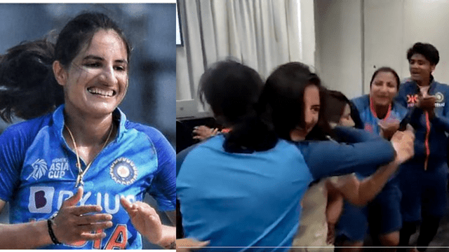 CRICCRANK - 2023-02-13T232700.052 Indian fast bowler Renuka Singh got 1.5 CR in RCB's name, there was a stormy battle between DC and RCB in the auction, see reaction