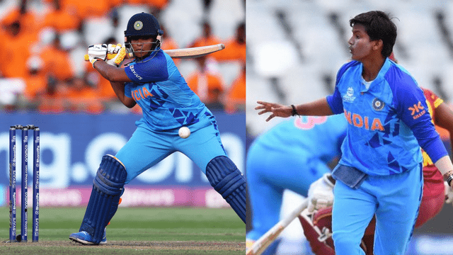 CRICCRANK - 2023-02-15T220637.965 IND vs WI: Richa Ghosh wreaked havoc with 44 runs, crushed West Indies by 6 wickets, Deepti Sharma Chamki got player of the match