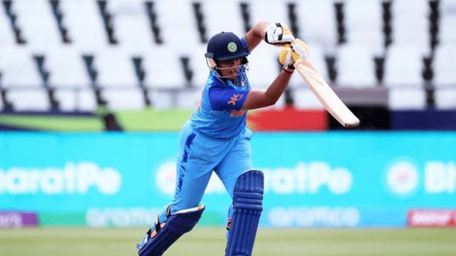 With Richa Ghosh's four, India crushed West Indies by 6 wickets, hitting stormy 44 runs, Pakistani players were left watching from outside the ground