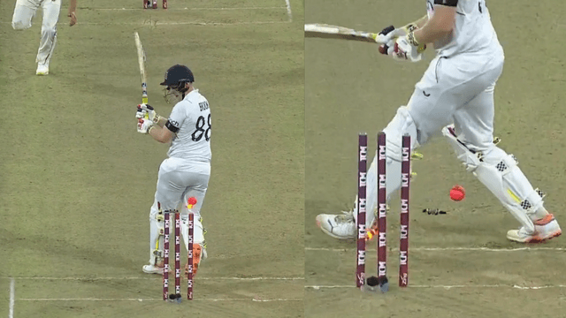 CRICCRANK - 2023-02-16T150426.094 NZ vs ENG: Harry Brook bowled in this manner, missed the century by 11 runs