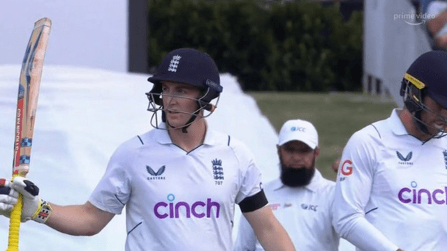 NZ vs ENG: Harry Brook bowled in this manner, missed the century by 11 runs