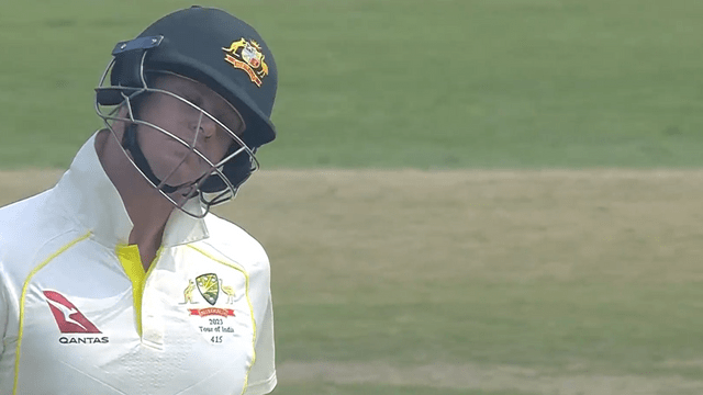 Ashwin's magical carrom ball did all the work for Smith, Smith was stunned, OUT before moving