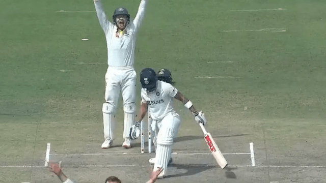 Virat Kohli gave class to umpire Nitin Menon, controversy erupted over giving wrong out