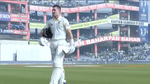 Jadeja bowled Labushen on a fast ball, wreaked havoc, took 7 wickets, Australia piled on 113 runs
