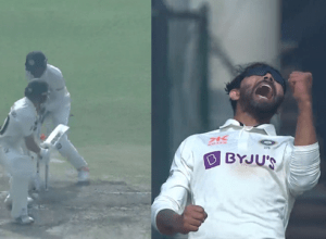 Jadeja's ball blew the stumps till Kuhneman could breathe, created history by taking 7 wickets, AUS piled on 113 runs