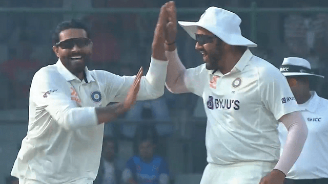 Jadeja's ball blew the stumps till Kuhneman could breathe, created history by taking 7 wickets, AUS piled on 113 runs