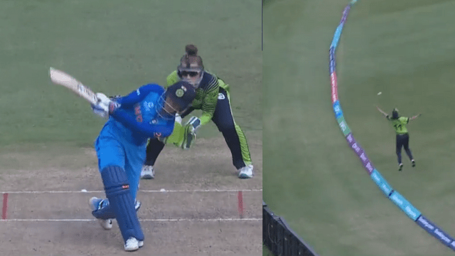 CRICCRANK - 2023-02-21T114529.251 Video: Smriti Mandhana hit a stormy six while standing, 9 fours and 3 sixes wreaked havoc, broke her own record