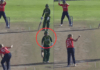 Drama happened in the live match with Tuba Hasan, mistaking it for a boundary, RUN-out