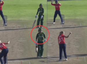 Drama happened in the live match with Tuba Hasan, mistaking it for a boundary, RUN-out