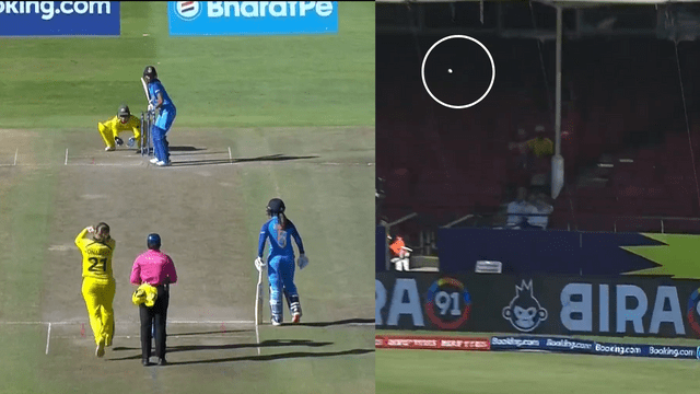 CRICCRANK - 2023-02-23T212926.175 Harmanpreet wreaked havoc with an innings of 52 runs, 87 meter six off Jonassen's ball shook Australia