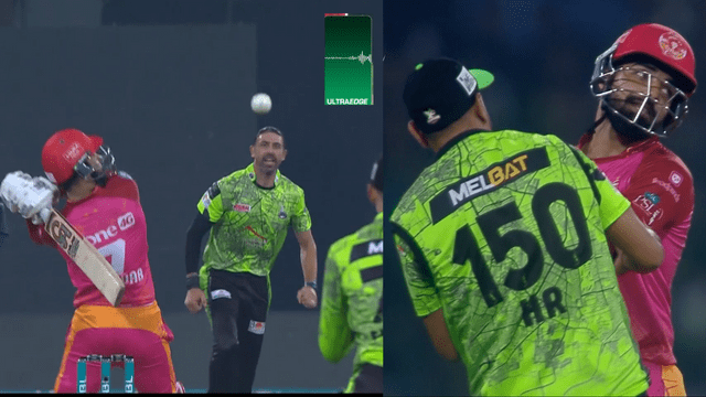 CRICCRANK - 2023-02-27T231917.699 Shadab became the victim of the third umpire's wrong decision, Haris Rauf was pushed out, drama happened in the live match