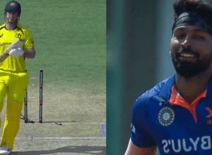 Hardik blew Marsh's wicket, sensational ball took away the middle stump, see Marsh left