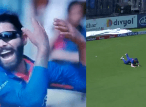 Ravindra Jadeja got angry when Warner missed Siraj's catch, gave such a reaction, AUS was limited to 269 runs