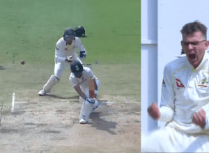 Virat Kohli became the victim of Murphy, even DRS could not change Virat's fate, he was dismissed in this way after scoring 22 runs