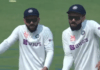 After playing an inning of 22 runs with the bat, Virat Kohli stole the show at Holkar Maidan with a dance move.