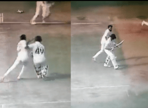 Smith was coming in the way of Jadeja's fielding, Jadeja pounced in such a way that Smith could not even move