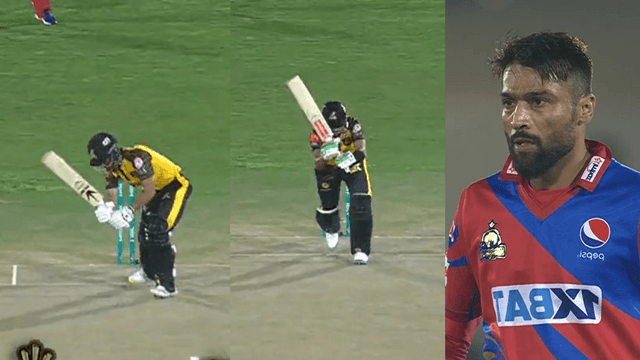 CRICCRANK - 2023-03-01T220229.639 Mo. Aamir wreaks havoc in PSL, dismisses Babar Azam-Harish in first over, takes 4 wickets
