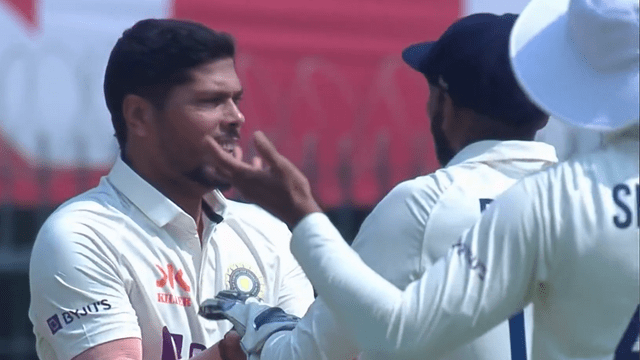 Umesh Yadav's rocket speed ball blew away Stark's wicket, dancing wicket fell 5 feet away, Australia limited to 197