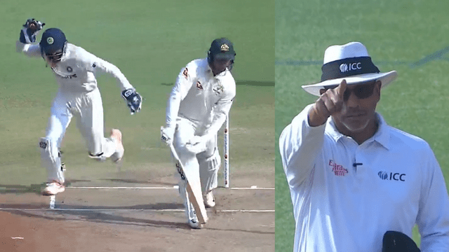 CRICCRANK - 2023-03-03T102909.455 Usman Khawaja danced on Ashwin's dancing ball, out for 0 runs, DRS could not even save, the match became exciting