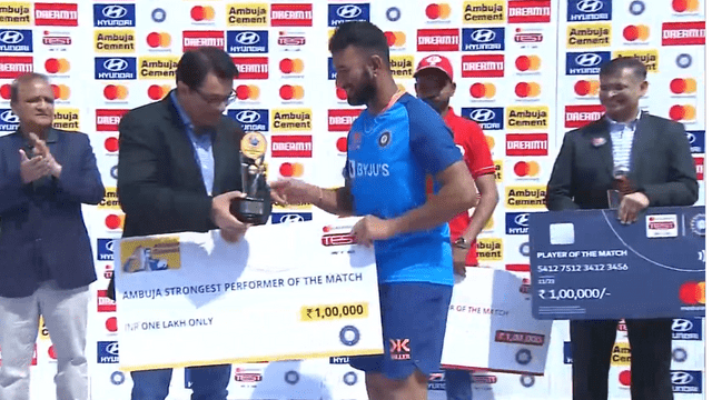 IND vs AUS: India lost by 9 wickets, these 3 players including Cheteshwar Pujara became rich, see who got which award