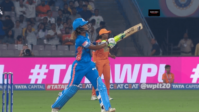 Hayley MATTHEWS caused 4 sixes and 3 fours, havoc, 47 stormy run, Gujarat, one foot hit a tremendous six