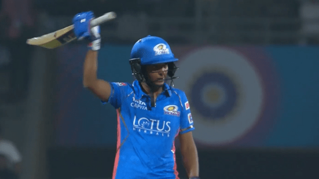 MI vs GGT: Harmanpreet-Mathews created havoc, Mumbai Indians won the first WPL match by 143 runs, these 2 players became rich