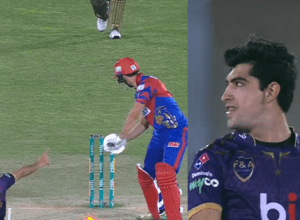 Nasim Shah's rocket speed yorker flew James Fuller's senses, the wicket was torn apart, Quetta Gladiator won by 4 wickets