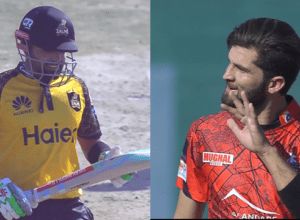Babar Azam's team defeated Shaheen Afridi's team by 35 runs, Afridi's stormy 52 runs went in vain, Wahab Riaz shined