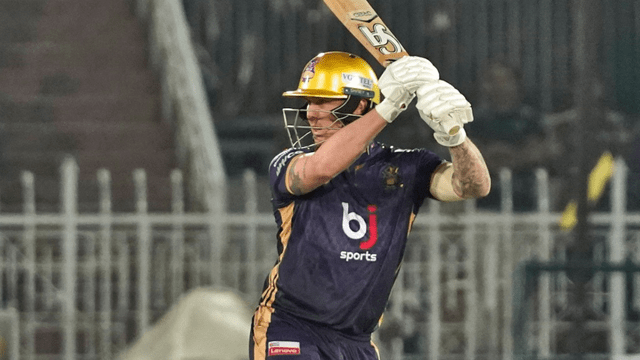 Jason Roy's unbeaten innings of 145 runs on Babar Azam's innings of 115 runs, Quetta Gladiators scored 243 runs, crushed Peshawar by 8 wickets