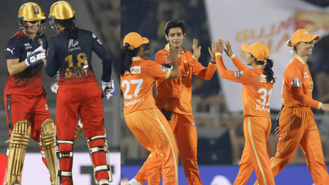 CRICCRANK - 2023-03-09T002142.122 GG VS RCB: Sofia Dunkley and Harleen stormed RCB team, lost by 11 runs, hat-trick of defeats, made these 3 records