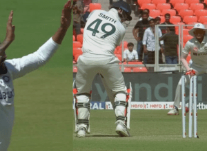 IND vs AUS Test Match: Steve Smith again trapped in Jadeja's spin, bowled before moving